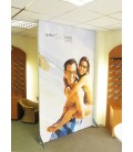 Stellwand mit Druck