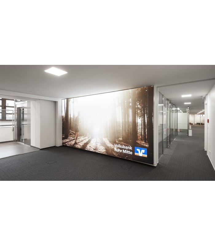 Led Werbetafel Inklusive Druck Auf Samba Backlit