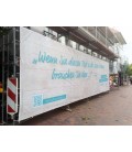 Bauzaunbanner 330 cm x 170 cm MESH