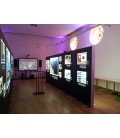 LED Pressewand, inklusive Druck auf Samba Backlit