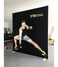 LED Pressewand, inklusive Druck auf Samba Backlit