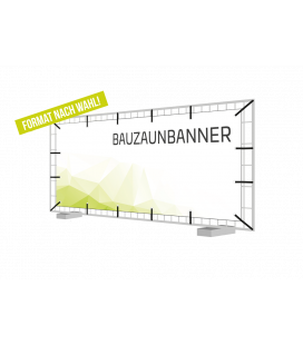 Bauzaunbanner individuelle Größen MESH