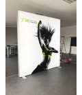 Fotowand mit LED, inklusive Druck auf Samba Backlit