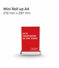 Mini Roll up A4 - Rot