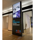 Digital Signage Stellwand