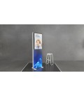 digitale Wartezimmer Wand