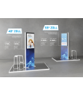 digitale Wartezimmer Wand