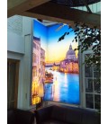 Textilwandrahmen LED, inklusive Druck Indoor