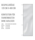 Strassenbanner Fahne mit Ösen alle 50cm