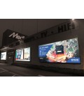 LED Wandrahmen Textil zur Außenmontage