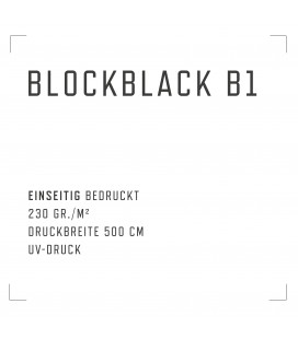 BLOCKBLACK, einseitig, 230 gr. (matt), B1