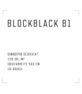 BLOCKBLACK, einseitig, 230 gr. (matt), B1