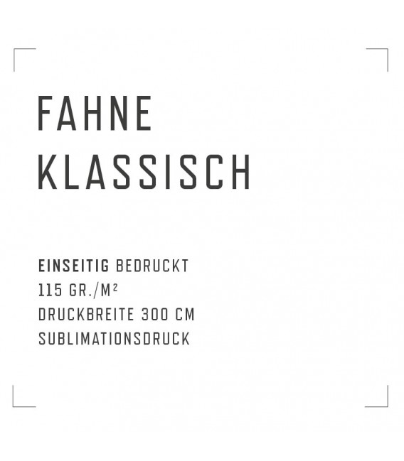 FAHNE - der Klassiker!