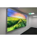 Textilwandrahmen LED, inklusive Druck zur Innenmontage