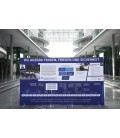 MESSEWAND MOBIL 80 mm Gummilippe