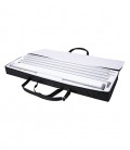 SPONSORENWAND MOBIL 80 mm Gummilippe