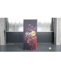 SPONSORENWAND MOBIL 80 mm Gummilippe