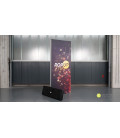 SPONSORENWAND MOBIL 80 mm Gummilippe