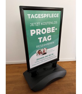 Kundenstopper OUTDOOR inkl. beidseitigem Druck